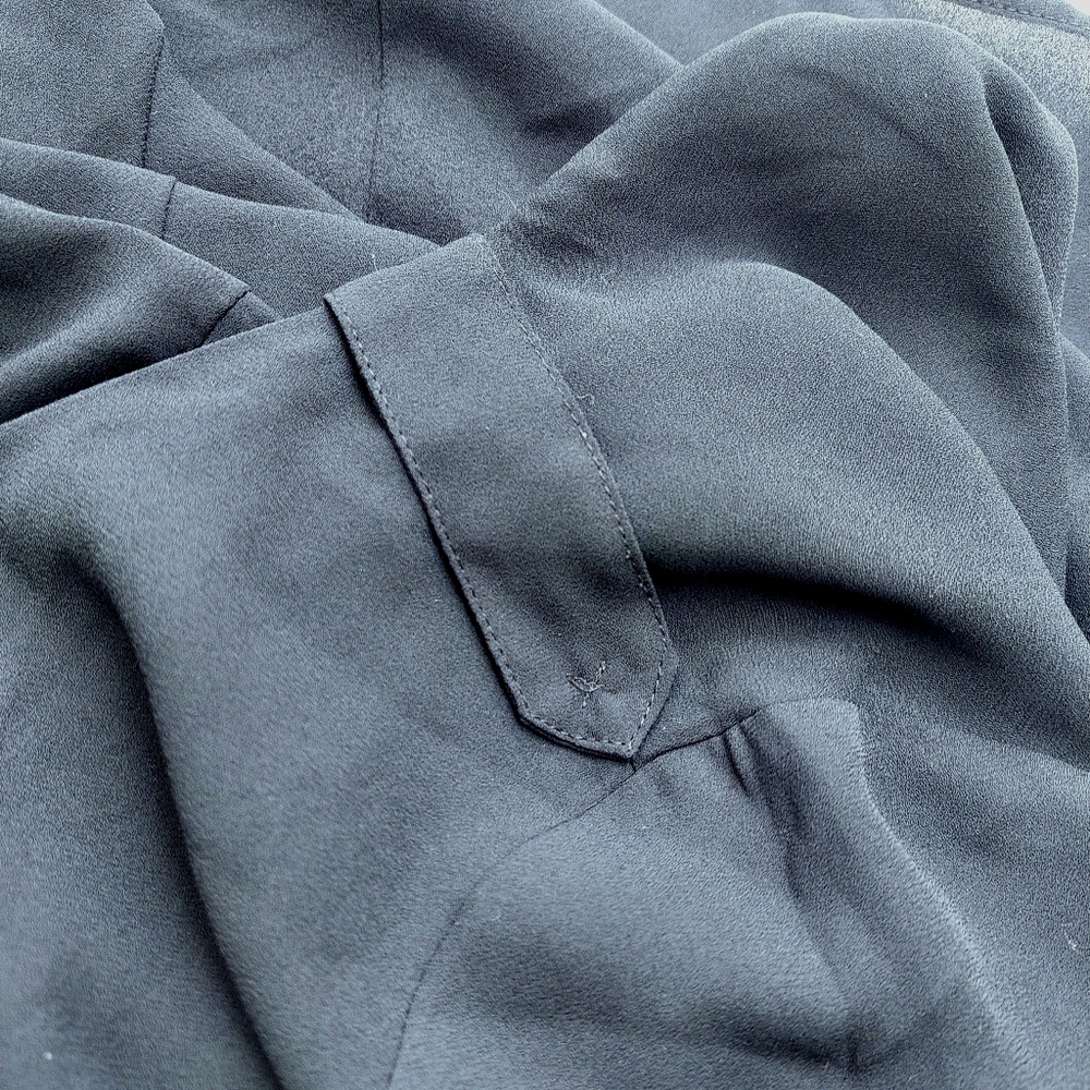 H&M Black Ruffle Blouse - Picture 5 of 5